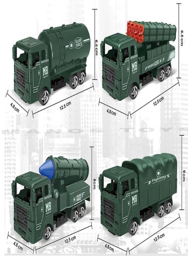 Manos Combot Missile Design Mini Pull Along Toy for Kids | mini Size combot - Multi Design Toy,Green Pack of-1 - Image 3
